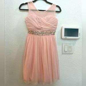 baby pink girls dress